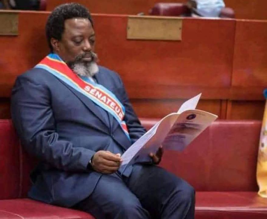 Joseph Kabila Kabange, président honoraire de la RDC et sénateur à vie