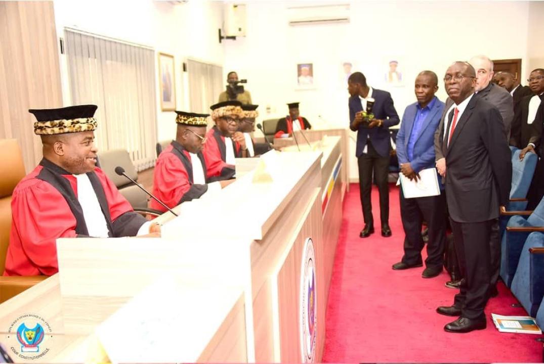 Matata Ponyo Mapon devant les juges de Cour Constitutionnelle [photo d’illustration]