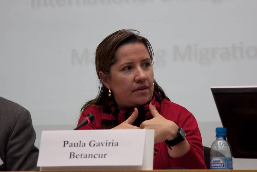 Paula Gaviria Betancur, rapporteure spéciale des Nations-Unies sur les droits humains des déplacés à l’intérieur de leurs pays