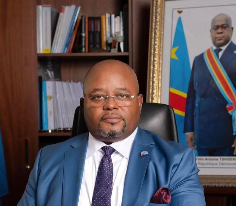 Aimé Boji Sangara, ministre d'État, ministre en charge du Budget de la République démocratique du Congo