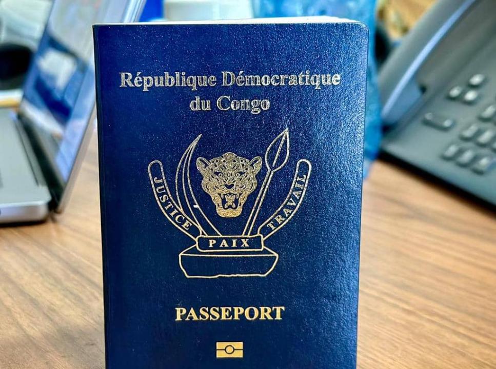 Vue d'un ancien passeport de la RDC [photo d’illustration]