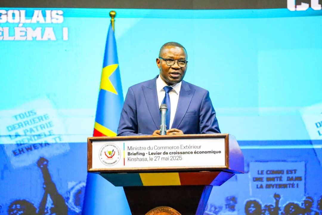Julien Paluku Kahongya, ministre du Commerce extérieur du gouvernement Judith Suminwa