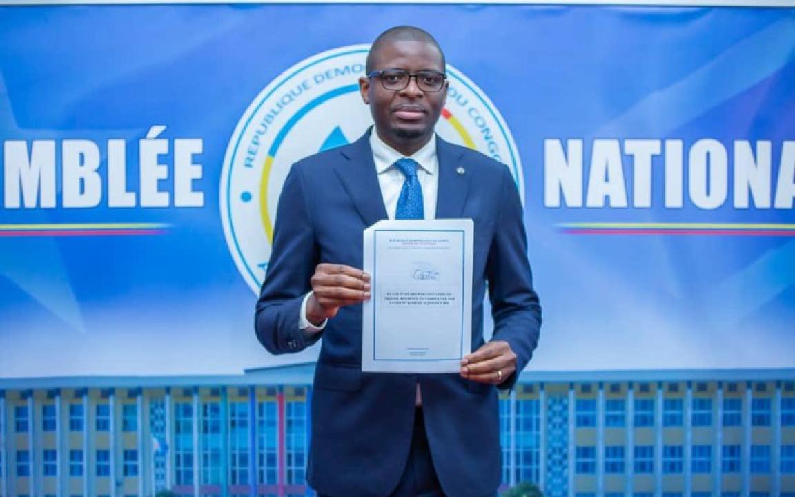 Le député national Eric Tshikuma