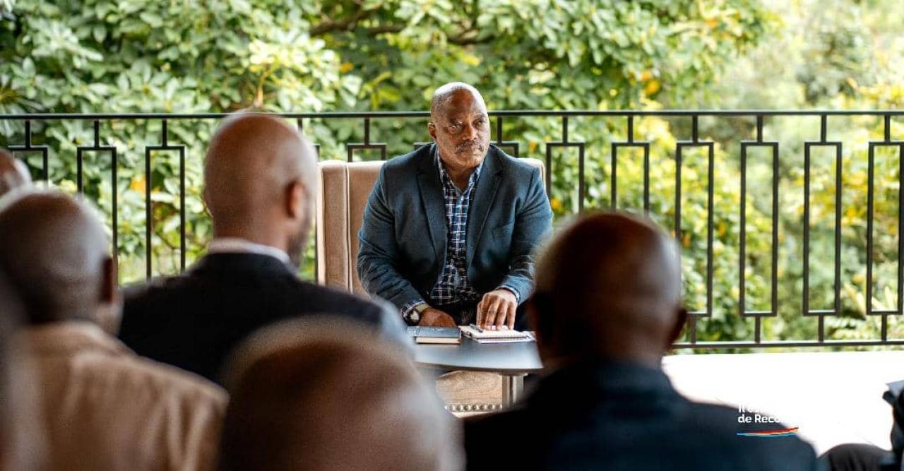 Le Président honoraire de la RDC, Joseph Kabila Kabange, a échangé ce vendredi 30 mai 2025, à Goma, avec les chefs coutumiers du Nord-Kivu