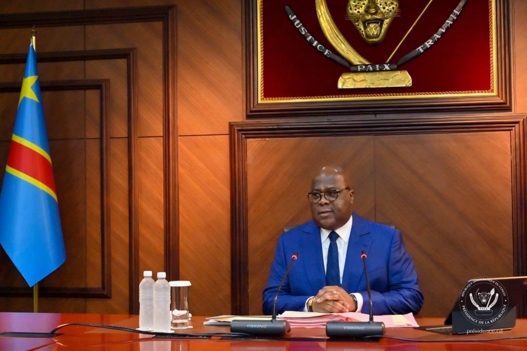 Le président de la république Félix Tahisekedi lors de la 45e réunion ordinaire du Conseil des ministres [photo d'illustration]