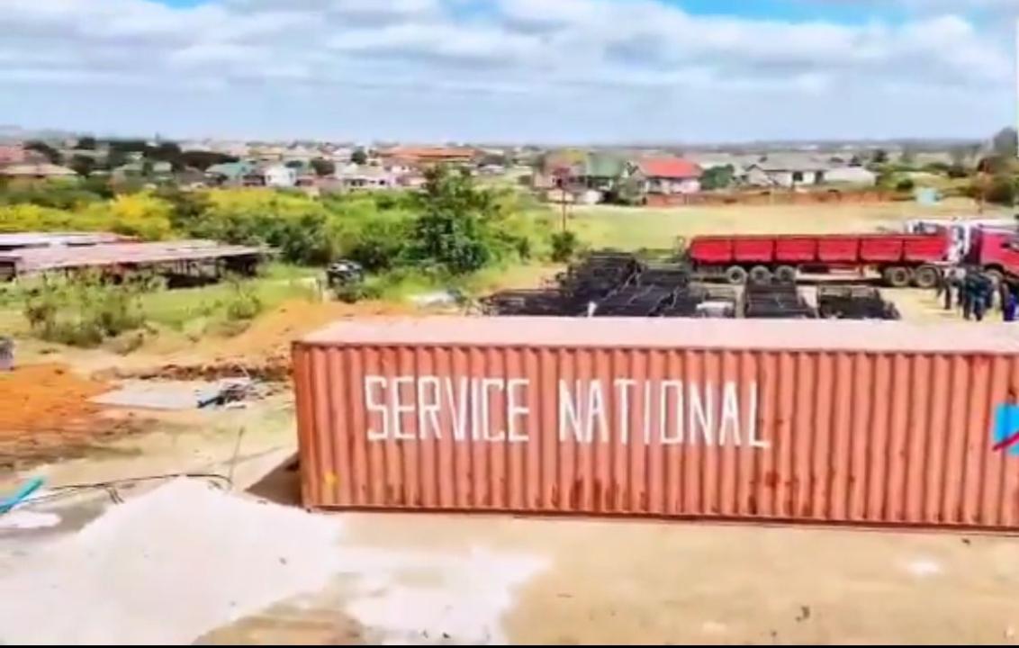 L’atelier de menuiserie du Service National à Lubumbashi
