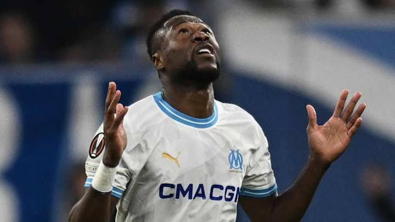 Chancel Mbemba, capitaine des Léopards de la RDC, sous les couleurs de Marseille