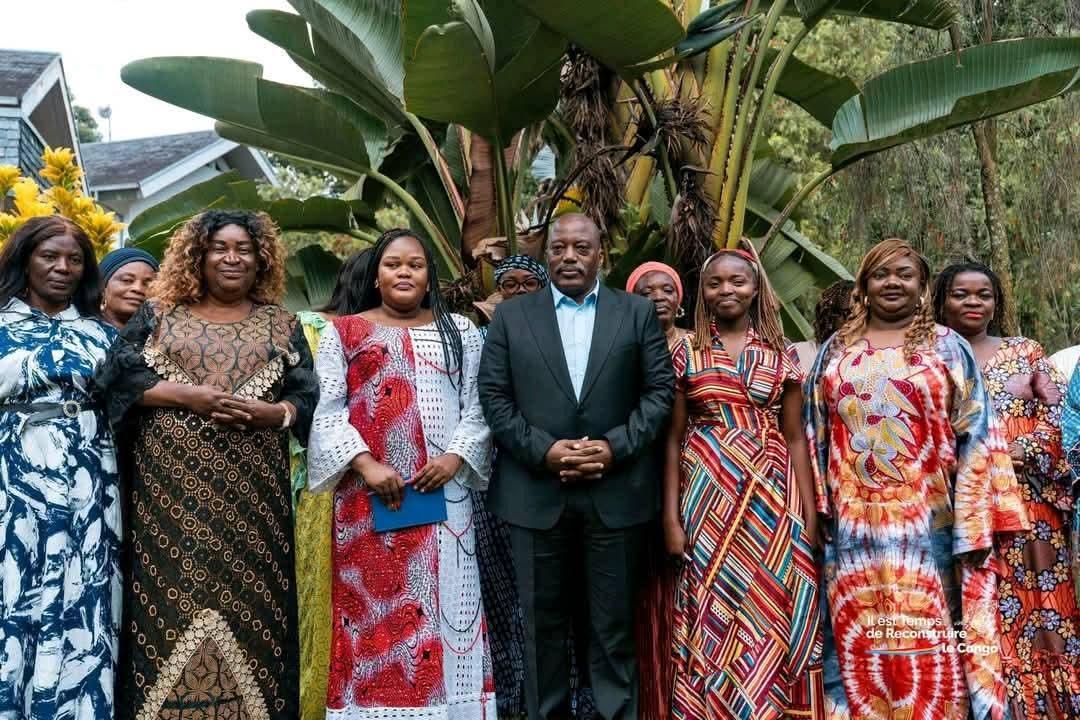 Les femmes leaders du Nord-Kivu après des consultations avec le président honoraire Joseph Kabila