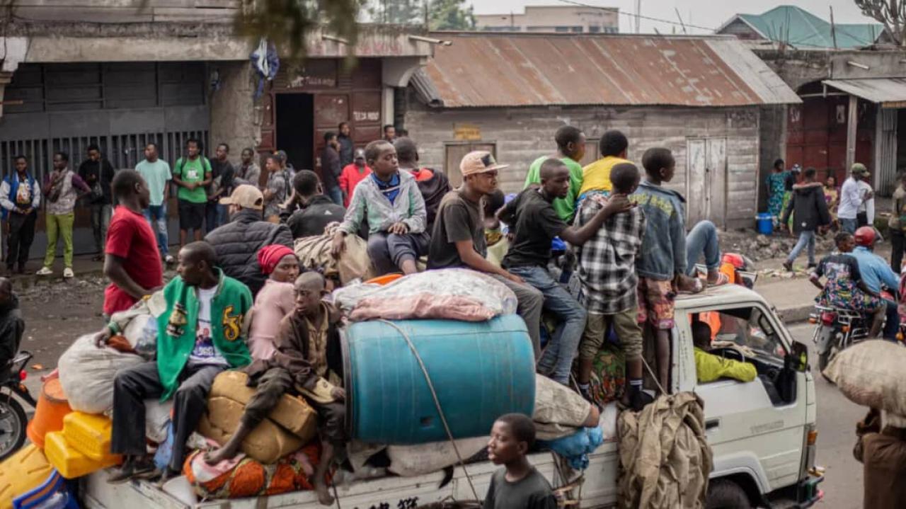 Des déplacés dans l’est de la RDC [photo d’illustration]