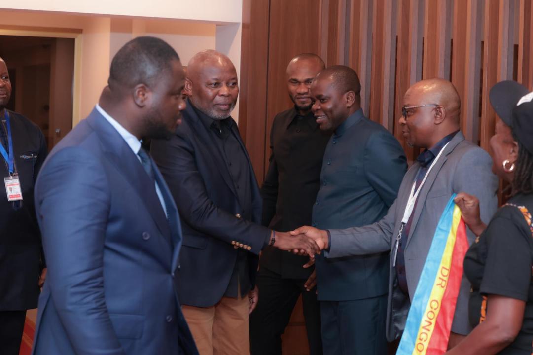 Arrivée de Vital Kamerhe à Cotonou, capitale économique du Bénin, lundi 02 juin2025