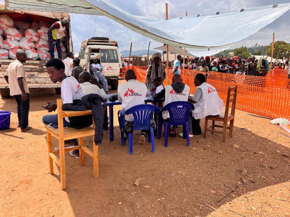 Des agents de MSF à Bambo [photo d'illustration]