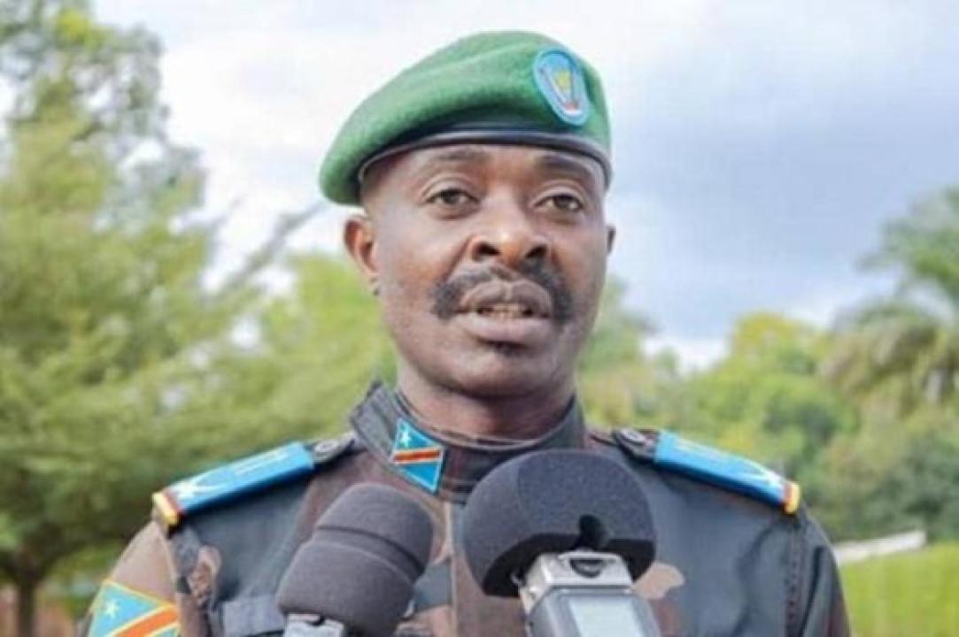Lieutenant Jules Ngongo, porte-parole des FARDC en province de l’Ituri