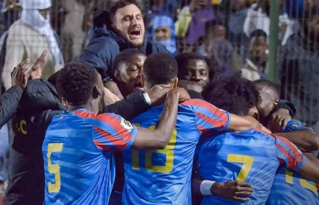 Les Léopards en pleine célébration après leur victoire face à la Mauritanie, lors des éliminatoires du mondial 2026. [ Photo d'illustration]