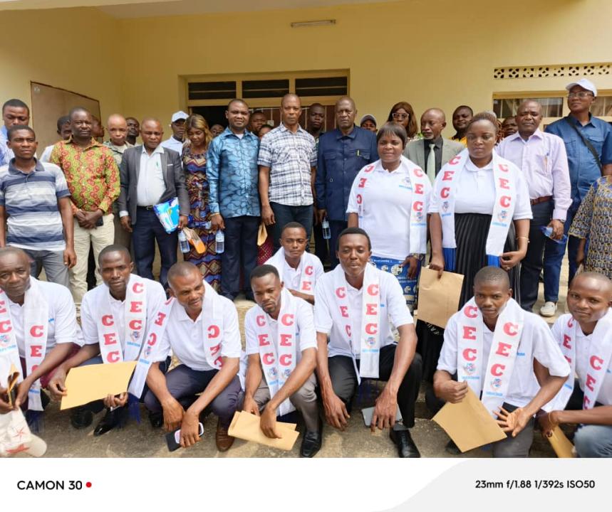 Le nouveau comité provincial du Collectif du Syndicat des Enseignants du Congo [photo d'illustration]