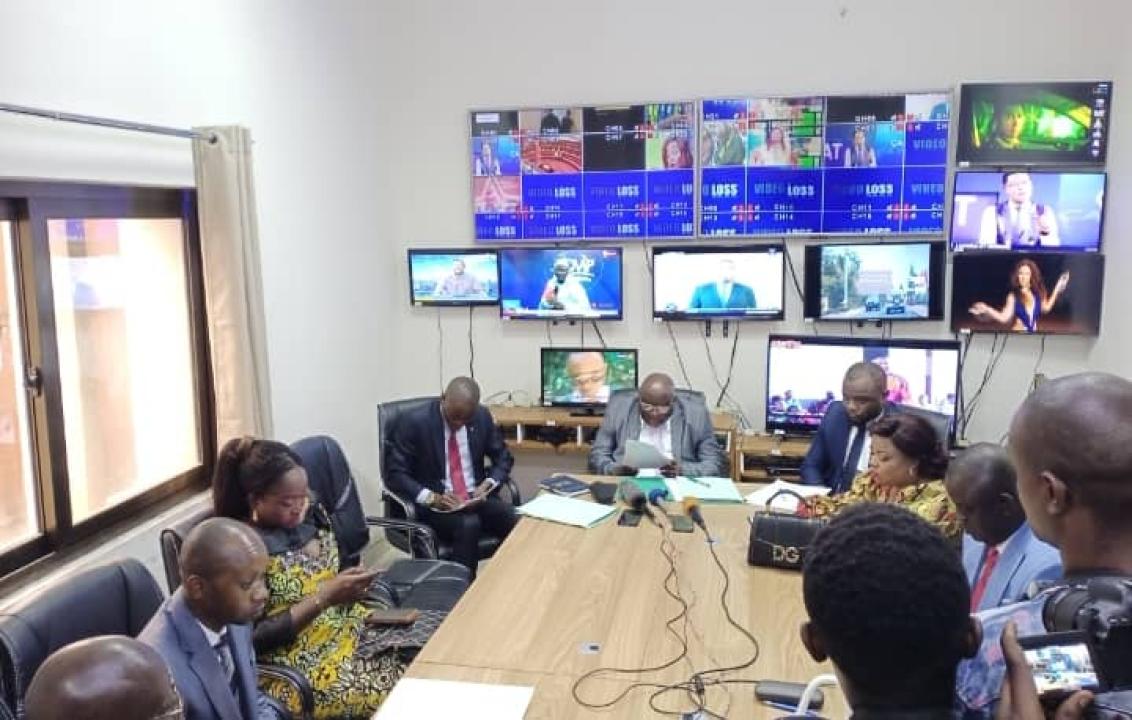 Les membres du bureau du CSAC présidé par Christian Bosembe [photo d’illustration]