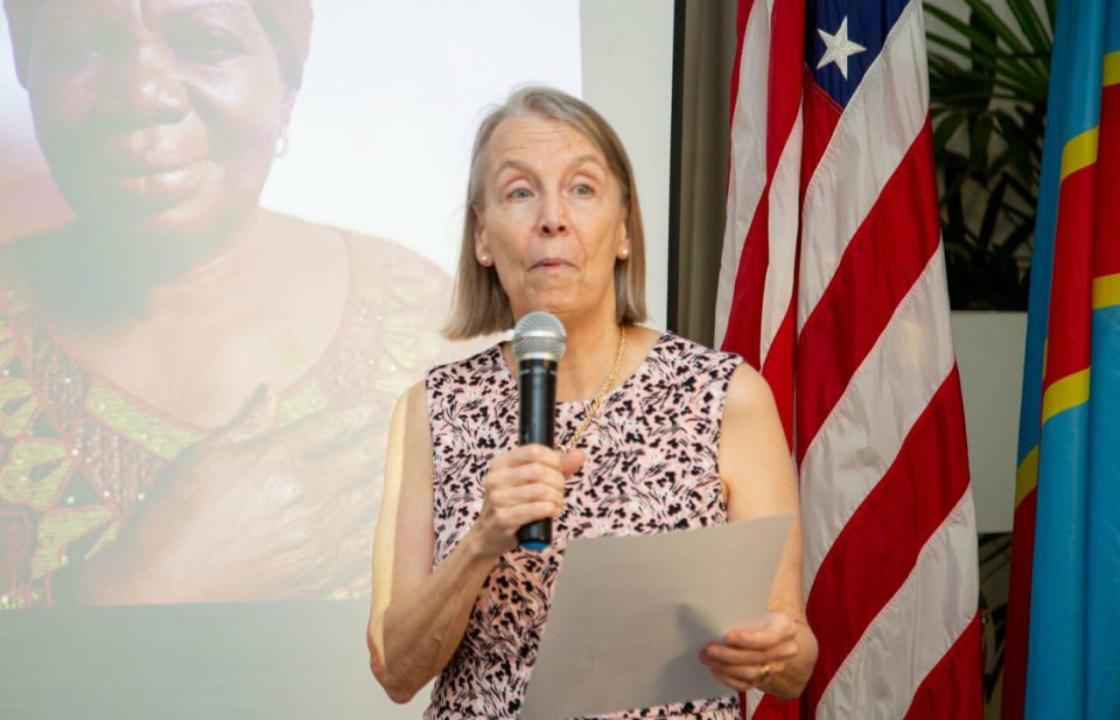 Lucy Tamlyn's, ambassadrice des USA en RDC