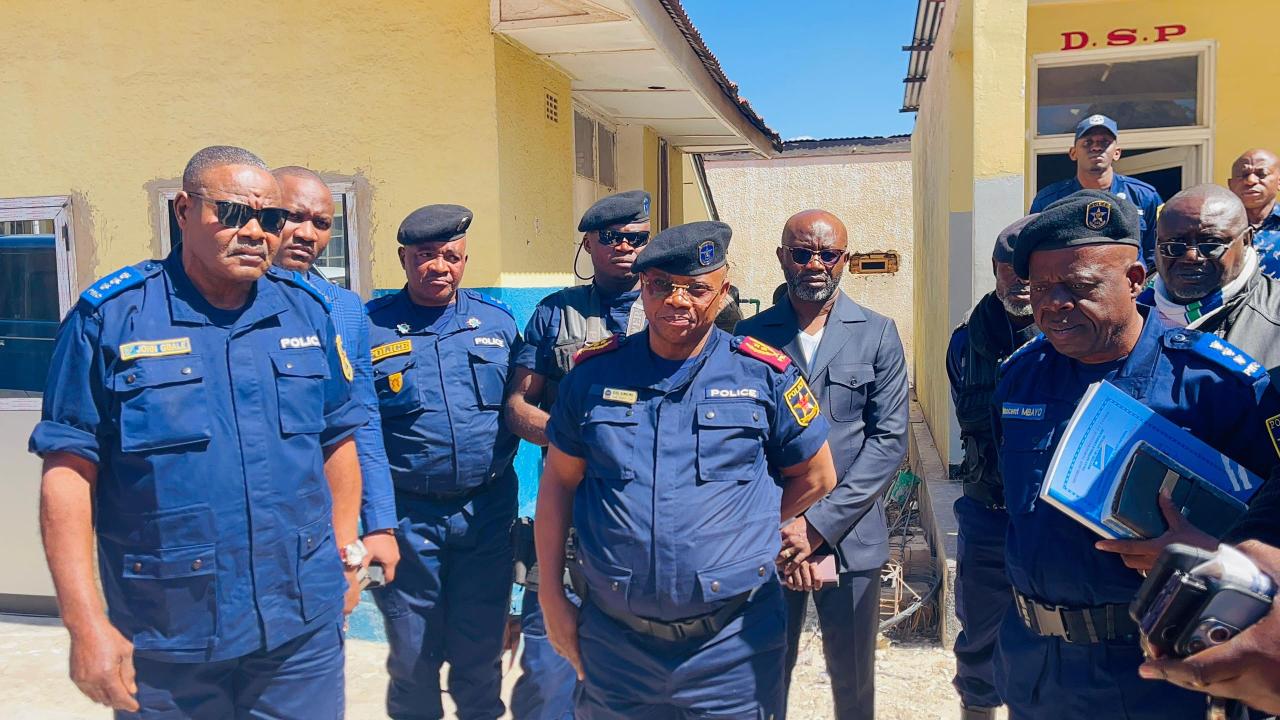 Blaise Kilimbalimba, Commissaire Provincial de la Police Haut Katanga