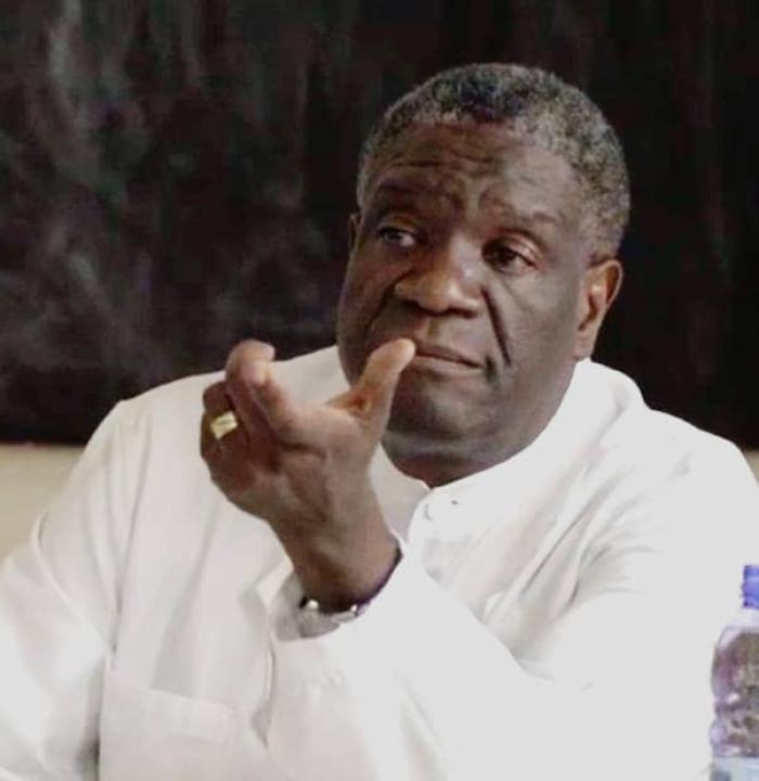 Dr Denis Mukwege, prix Nobel de la paix 2018 [photo d’illustration]
