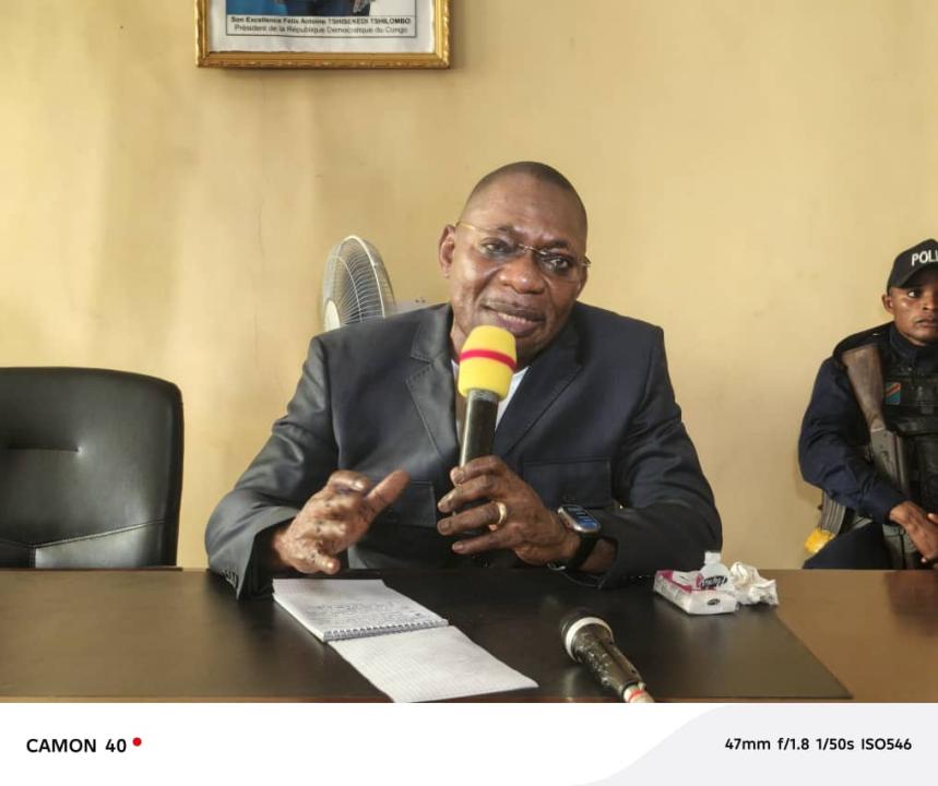 Le Procureur général près la Cour de Cassation Firmin Mvonde Mambu