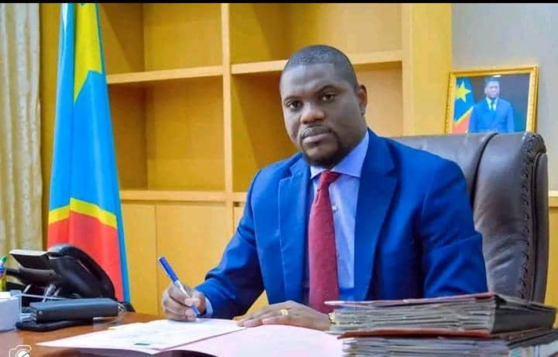 Le Gouverneur de la province du Kongo Central, Grâce Bilolo