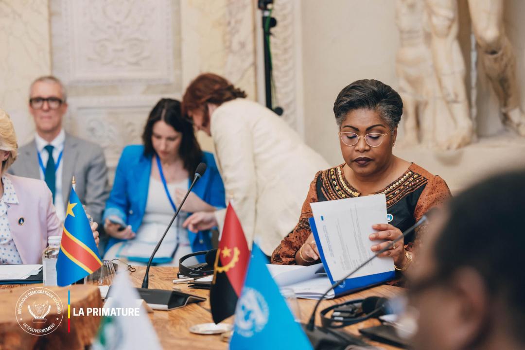 La première ministre Judith Suminwa lors de ce sommet [photo d'illustration]