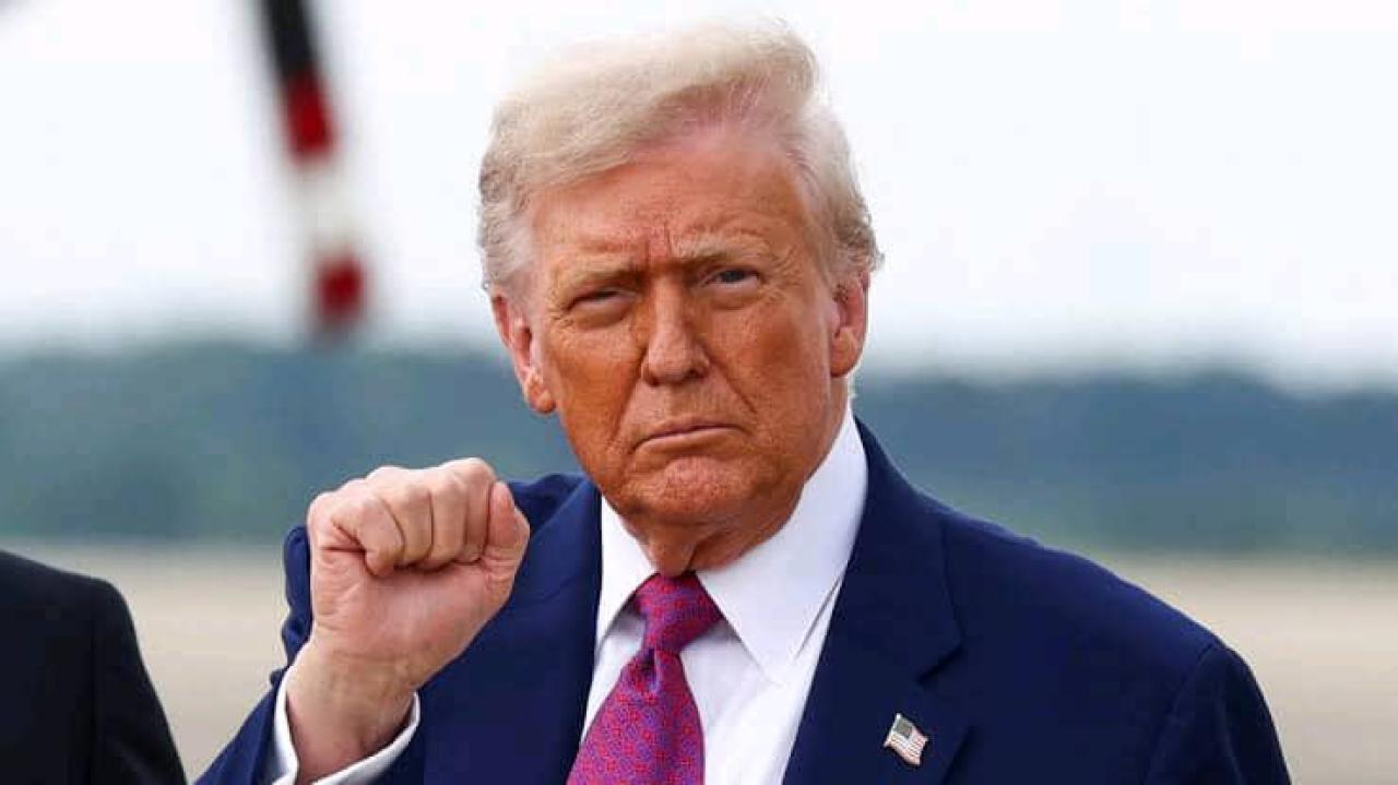Donald Trump,  président des États-Unis d’Amérique