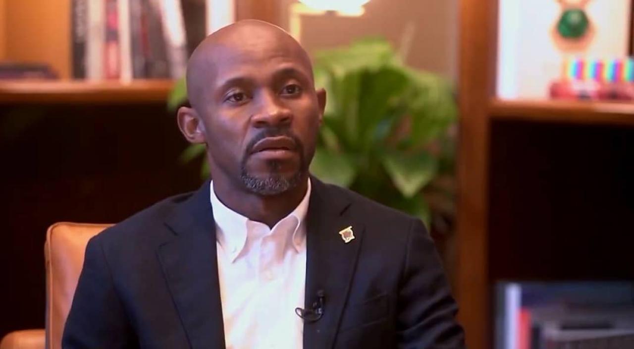 Patrick Muyaya Katembwe,  ministre de communication, média et porte-parole du Gouvernement congolais