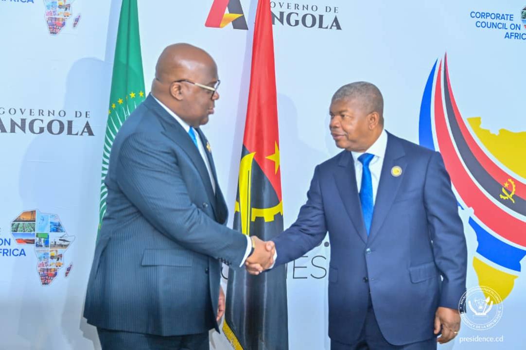 Le Président Félix Tshisekedi au sommet USA-Afrique à Luanda