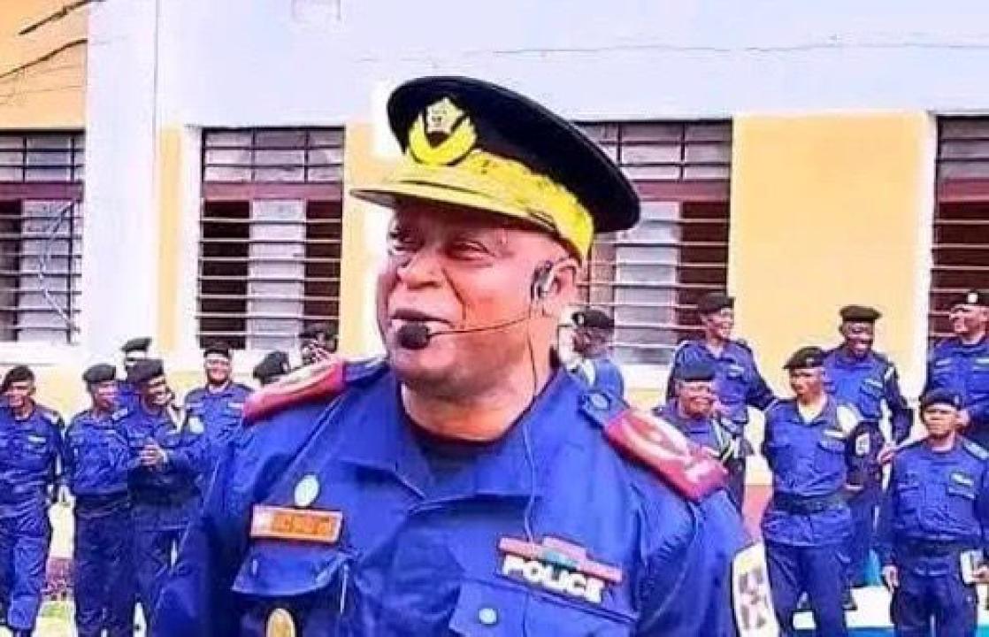 Israël Kantu Bakulu, chef de la police de Kinshasa