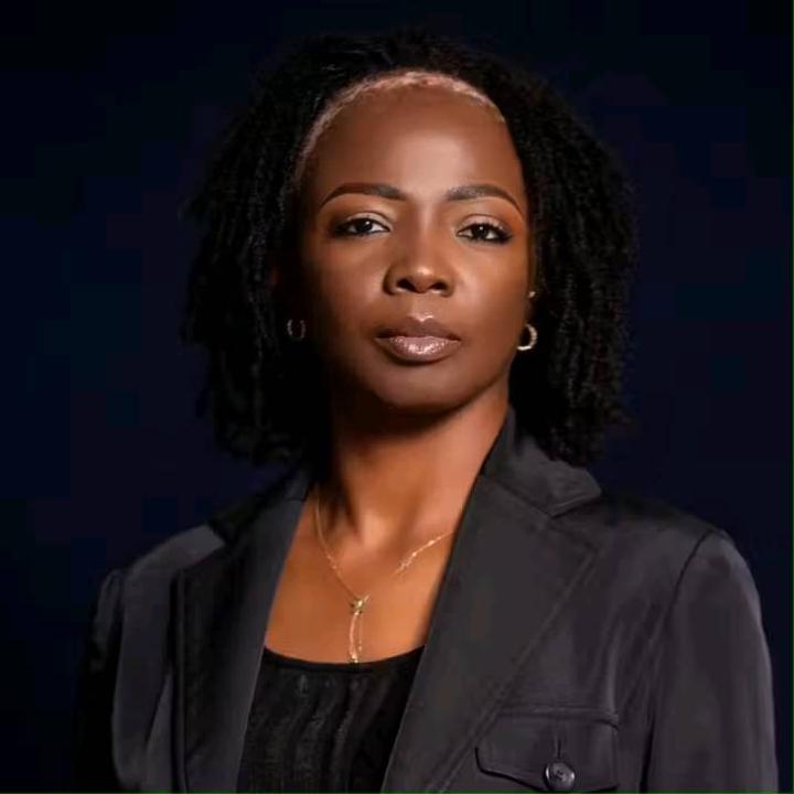Huguette Kalenga Fabiola, présidente de l'Association Franco-Congolaise du Vitiligo