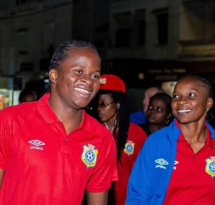 Les Léopards dames seniors à Alger.
