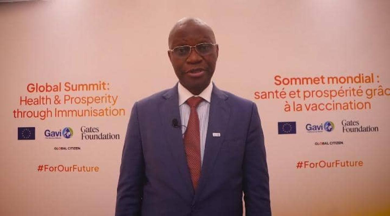Le Ministère congolais de la Santé Publique, le Docteur Samuel Roger Kamba lors du sommet mondial à Bruxelles