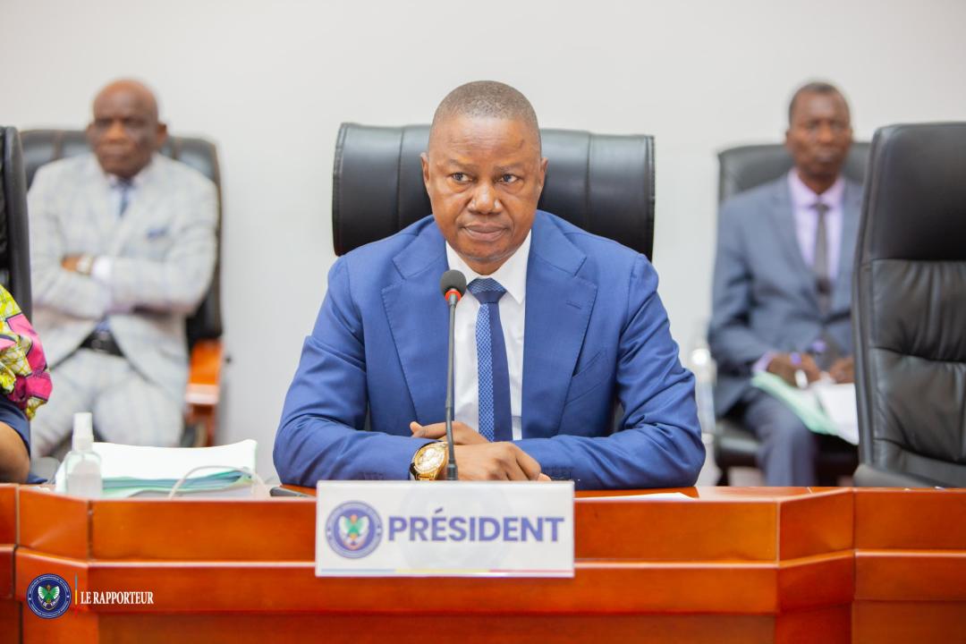 Lévi Mbuta, président de l'Assemblée provinciale de Kinshasa