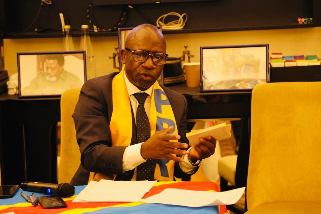 Nharly Amisi, Président du PPRD Schengen