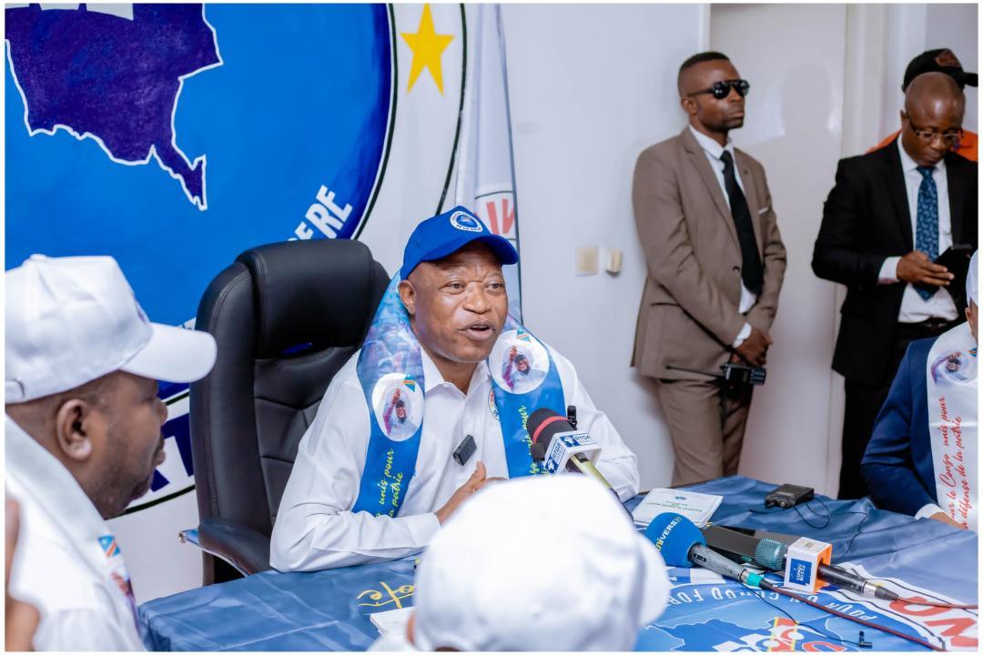 Professeur André Mbata, Secrétaire permanent de l'Union Sacrée de la Nation