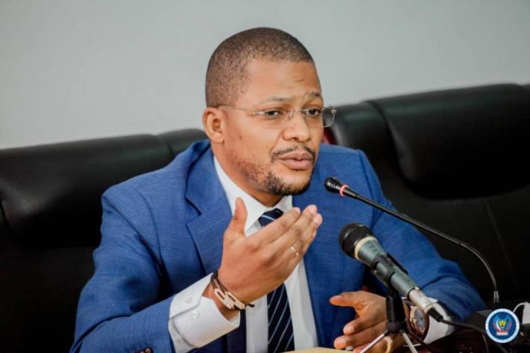 Didier Budimbu,  ministre des Sports et Loisirs en RDC [photo d’illustration]