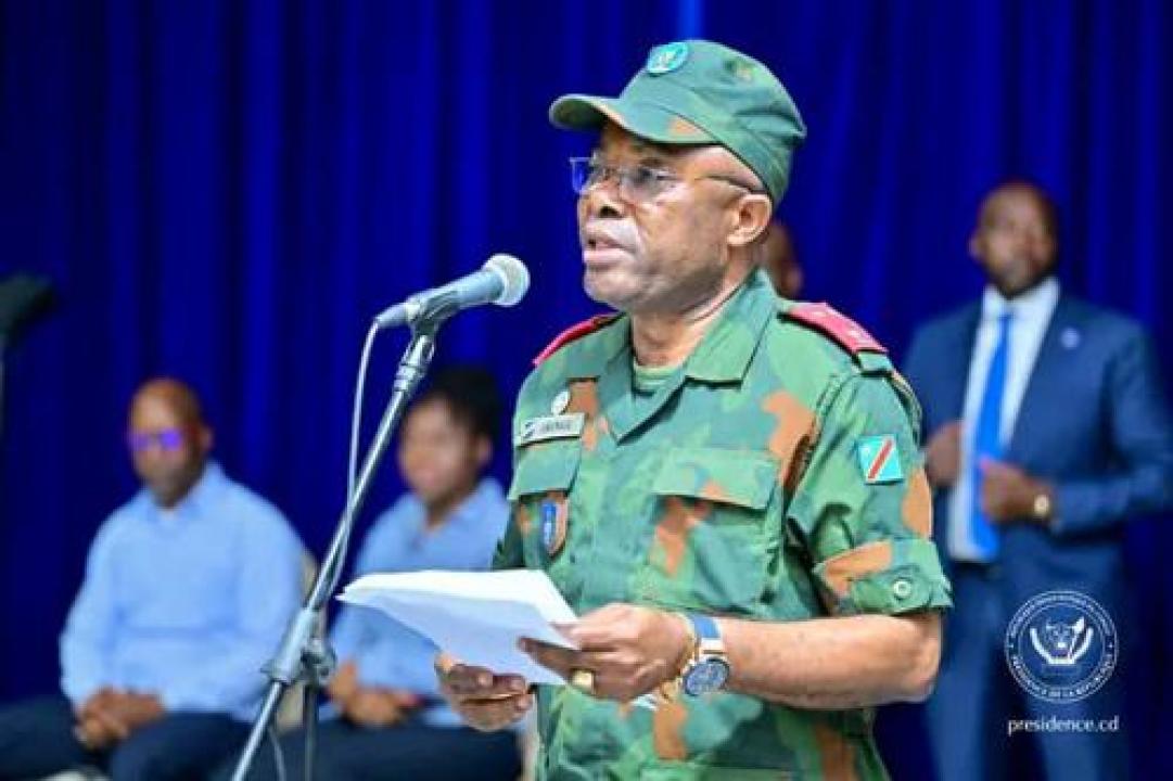 Général-major Sylvain Ekenge Bomusa, porte-parole de l’État-major général des FARDC