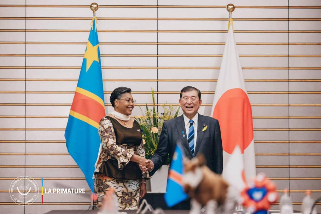 La Première Ministre Judith Suminwa reçue, à Tokyo, par son homologue japonais, Shigeru Ishiba