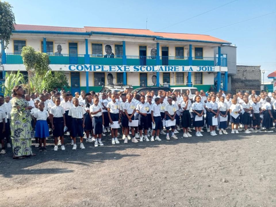 Les élèves finalistes de l'école primaire au complexe scolaire la joie à Goma [photo d'illustration]