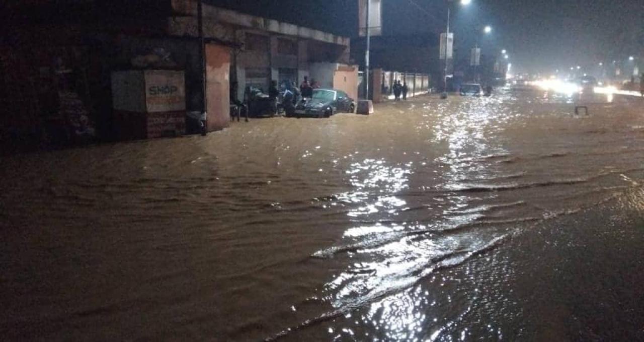 Crue de la rivière Ndjili séparant les communes de Limete, Matete, Masina et Ndjili, suite à des fortes pluies sur Kinshasa, en avril 2025 [photo d’illustration]