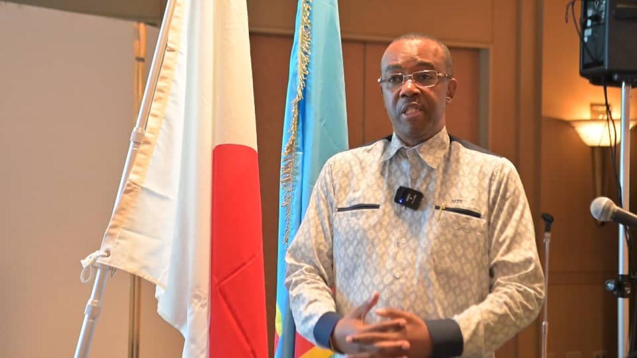 Mike Tambwe, DG de l'ANAPEX