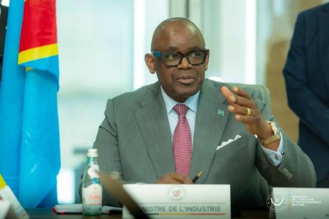 Le Ministre de l’Industrie et du Développement des PME, Louis Watum Kabamba [photo d'illustration]