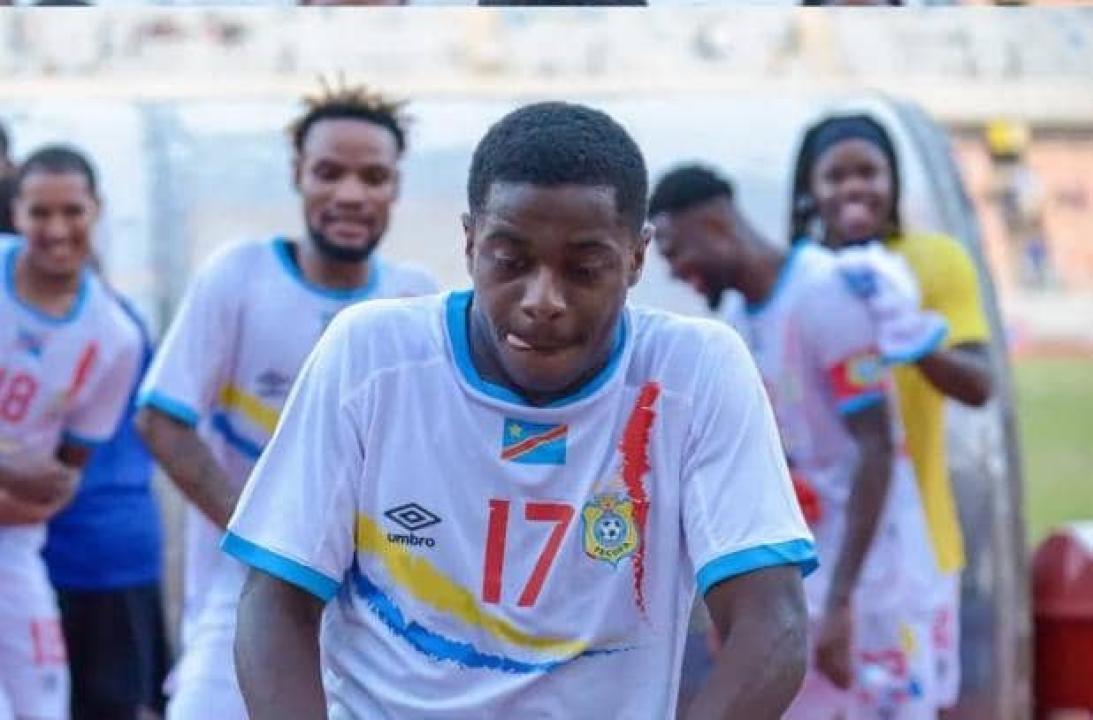 Noah Sadiki sous les couleurs de la RDC. [Photo d'illustration]
