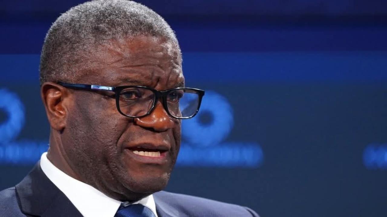 Dr Denis Mukwege, Prix Nobel de la paix 2018