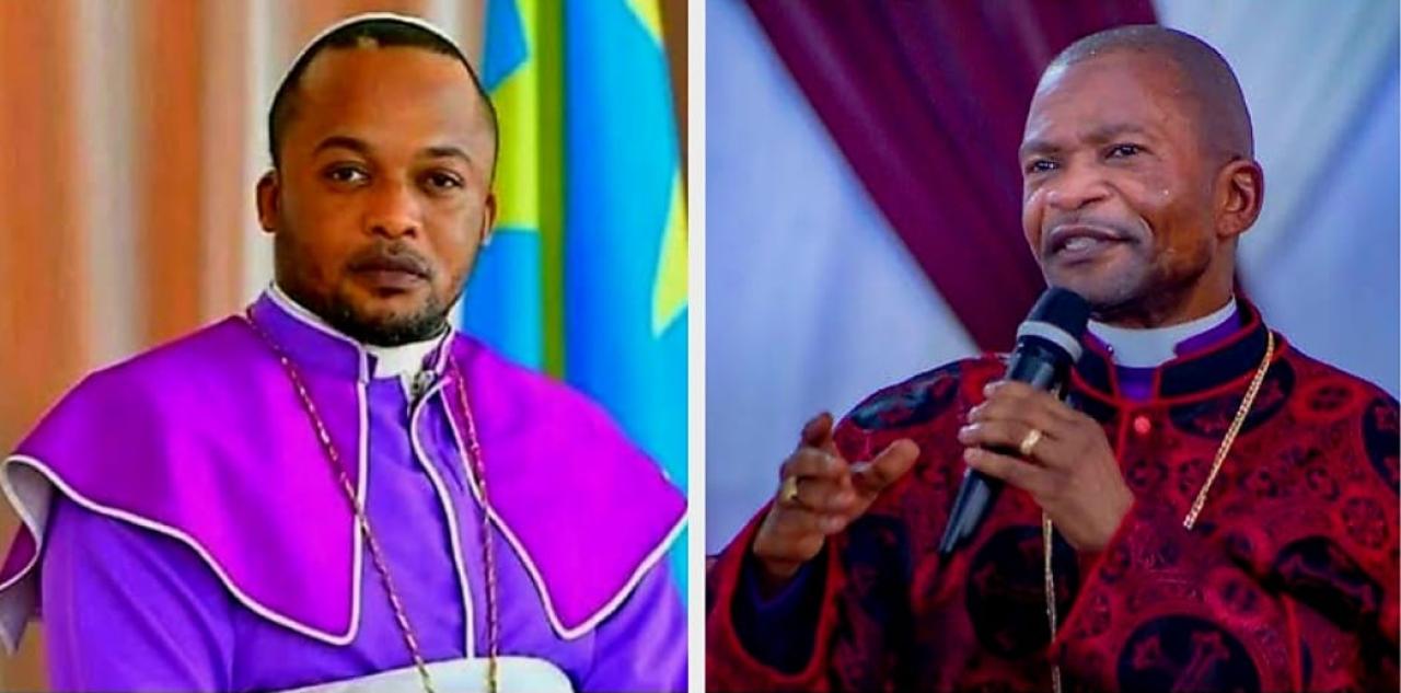 Les évêques Dodo Kamba et Ejiba Yamampia