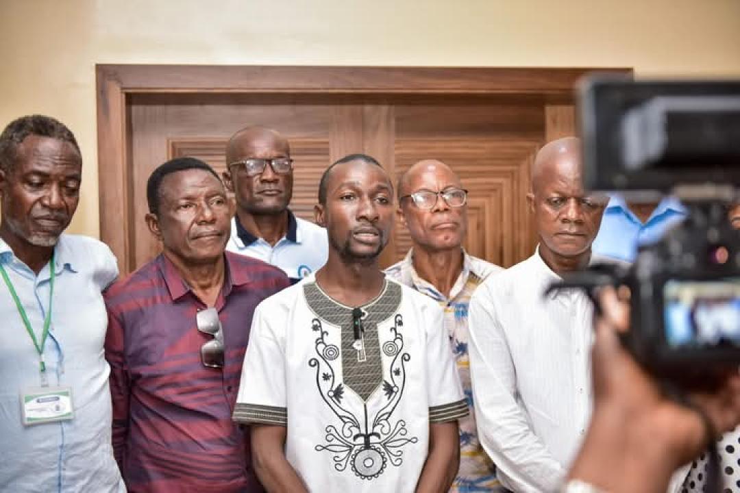 David Delord Luyeye, président de l'intersyndicale de l'administration publique urbaine de Kinshasa