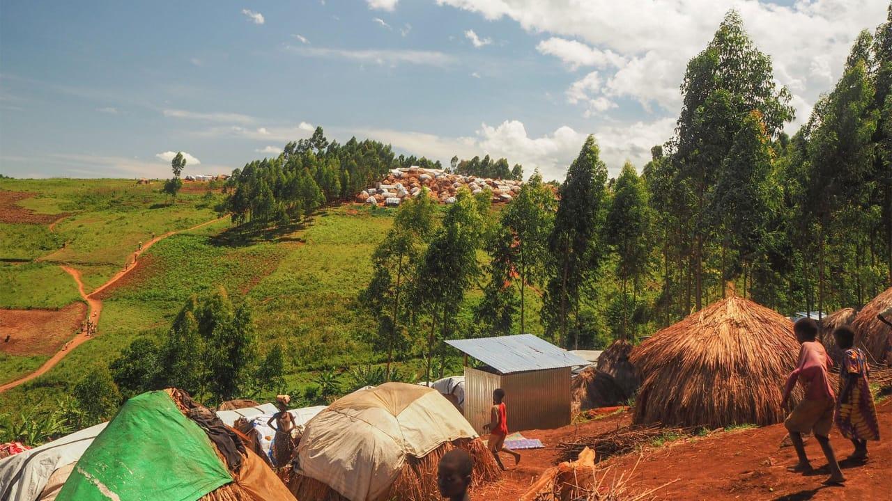 Un site des déplacés dans la province de l’Ituri [photo d’illustration]