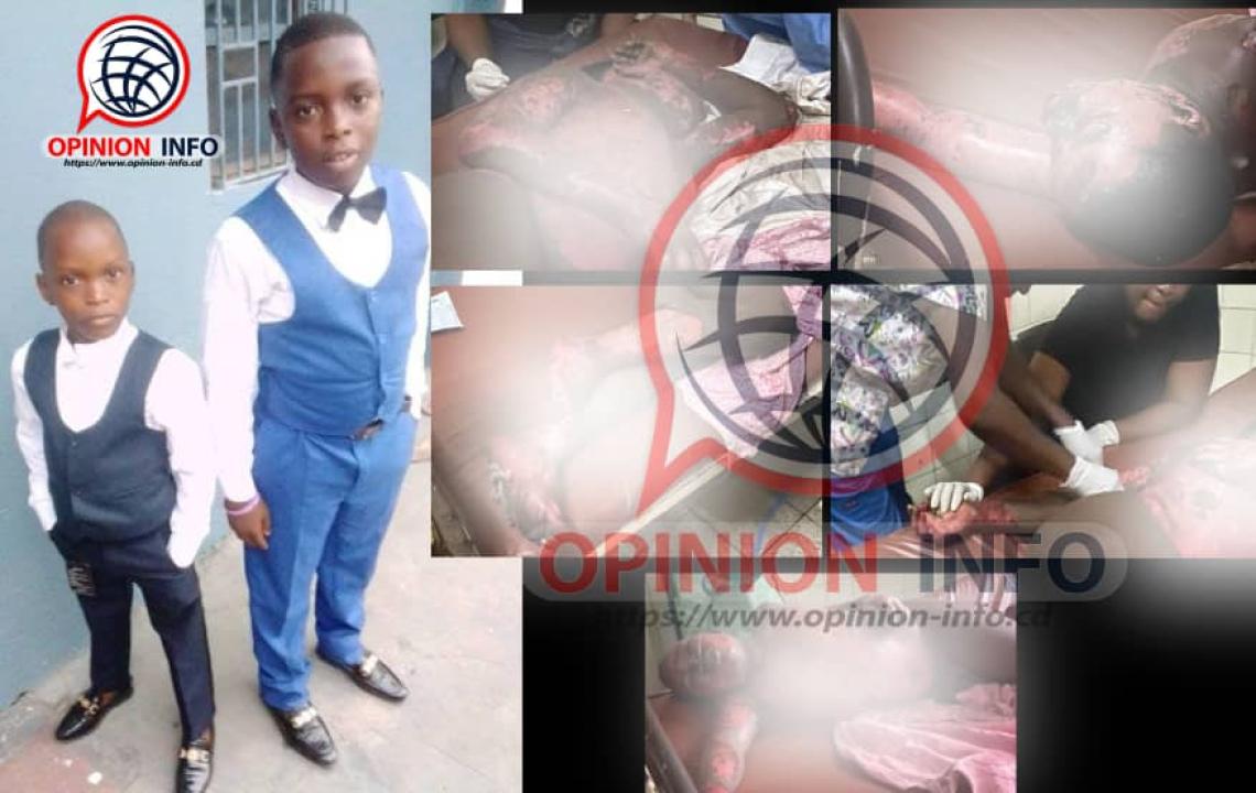 Bridgestone et Brian Mbombo (11 et 15 ans)