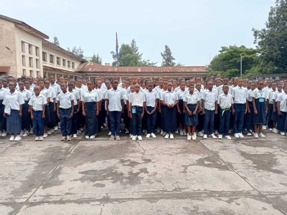 Les écoliers à l'institut de Goma [photo d'illustration]