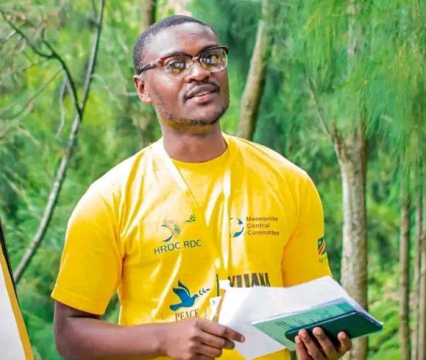 Patient Komayombi, défenseur des droits humains [photo d’illustration]